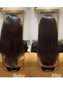髪質改善ストレート