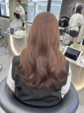 ロンド マーレ 天神大名店(Lond mare) イメチェン/チェリーブラウン/フェミニン/ダークアッシュ/束感