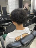 カット×ツイストスパイラルパーマ