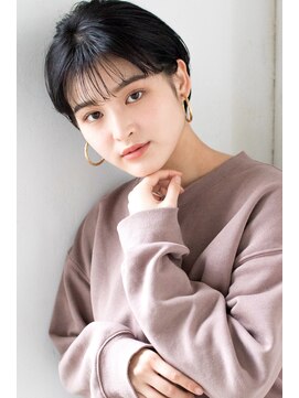 クシュ 所沢西口プロぺ通り(kusyu... ) 前髪マチルダボブピンクベージュインナーグレージュウルフ所沢