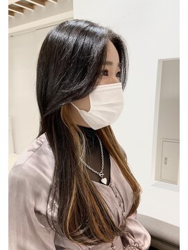 トッカ 中目黒店(tocca) インナーカラー×顔まわりレイヤーロング