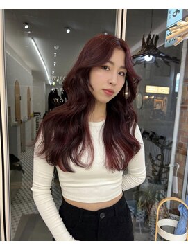 ローウェ 三軒茶屋(Louwe) 三軒茶屋/System/イルミナ/ブリーチ/インナー/韓国/髪質改善