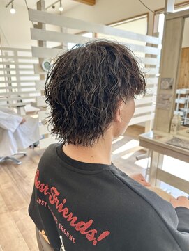 ロルド シェリ(Rold Cheri) ツイストスパイラル/マッシュウルフ/メンズパーマ