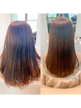 ニコ ヘアー(nico hair) シルキーストレート クセ毛悩み縮毛矯正 岡崎nicohair