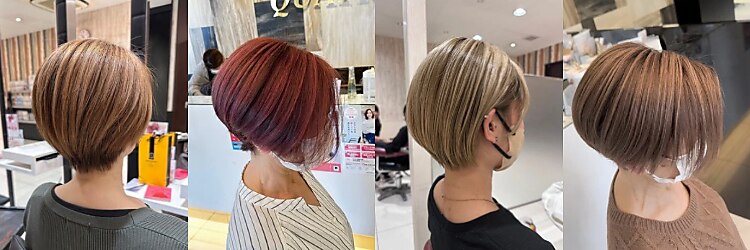 ヘアアンドビューティー クアトロ 戸祭店(QUATRO)のサロンヘッダー