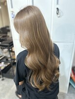 ラフ 難波店(LAFF)&nbsp;#黒髪#ボブルフ#ネビージュ#小顔#ワンレン