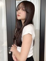 メゾンドイギー(MAISON de IGGY)&nbsp;ナチュラルブラウン×レイヤーロング