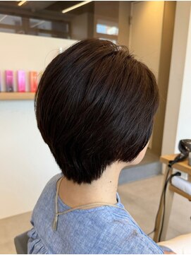 クラップス オル 金沢八景(CLAPS Ore) ダブルカラーショートボブインナーカラーハイライトケアブリーチ