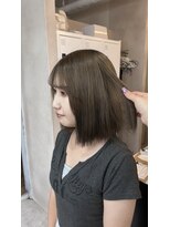 アジールヘア 東上野店(agir hair)&nbsp;20代大人可愛いココアベージュダブルカラー透明感【上野】