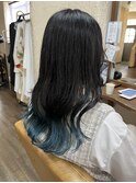 毛先カラー