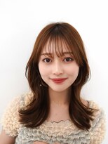 ラフィス ヘアー リノ 三宮店(La fith hair lino)&nbsp;【La fith】ショコラベージュ×シースルーバング