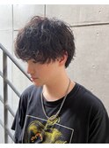 マッシュナチュラルパーマ