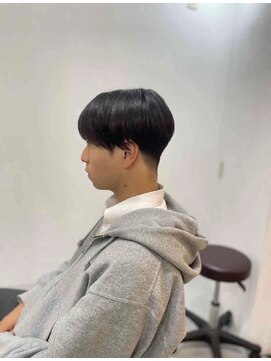 メンズカット バイ ソイクフ(メンズカット by SOY-KUFU) 20代30代40代◎メンズ黒髪流行マッシュ刈り上げ似合わせカット