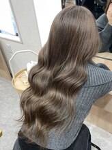 カラースタンド(COLOR STAND) ミルクティーベージュハイトーンブリーチダブルカラー佐賀