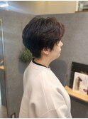 ショートヘア×パーマ