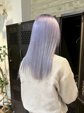 ヲタク(wotaku.) パープルカラーホワイトカラートリプルカラーケアブリーチ韓国