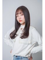 ルフュージュ バイ プロデュース 相模大野店(Refuge by Produce)&nbsp;レイヤーカット/ショコラブラウン/ストレートロング