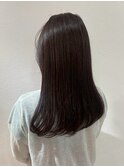 透明感アッシュブラウン×髪質改善艶髪ロング