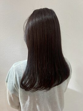 クラン(Chlan) 透明感アッシュブラウン×髪質改善艶髪ロング