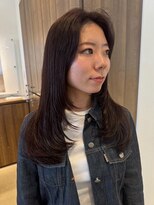 トリッカバルコニー ハヤマ(tricca Balcony Hayama)&nbsp;韓国/髪質改善/レイヤーカット/セミロング/小顔/透明感カラー