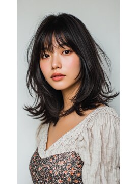 ノイエ 原宿 北参道(NoIE) レイヤーカット/ボブ/髪質改善カラー/縮毛矯正/暗めカラー