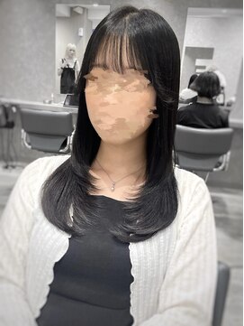 ユーフォリア 新宿通り(Euphoria) チャコールグレー/レイヤーカット