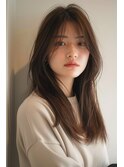 ロング/透明感カラー/トリートメント/【lana hair新宿】