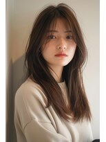 ラナ 新宿(lana)&nbsp;ロング/透明感カラー/トリートメント/【lana hair新宿】