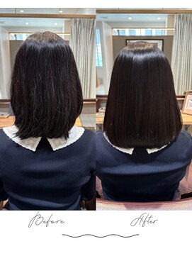 髪質改善/銀座/美髪/艶髪/縮毛矯正