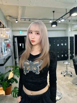 シェノン バイ アランスミシー 表参道(CHAINON by Alan smithee) 表参道/クラゲヘアー/オリーブグレー/小顔/ココアベージュ/渋谷