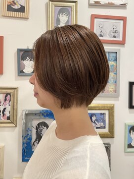 スタイリング簡単スッキリレディースボブレイヤー!!