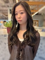 マッシュ チャヤマチ(MASHU chayamachi) 柔らか透明感カラー/ブリーチなし/オリーブブラウン/大阪梅田