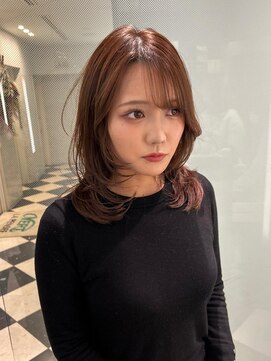 ラパンセ ブルー(LA PENSEE BLEU) 大人レイヤーカット 顔周りカット