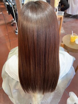 ダアッカ(da acca) 【髪質改善、ナチュラルブラウン】河原町/三条/縮毛矯正/艶髪