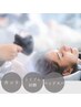 カット+トリプル炭酸ヘッドスパ@40分+リファイングTR【¥8580】