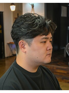 ワンワンオー バーバーショップ 博多店(@110 BARBER SHOP) ツーブロックショートカルマヘアスリックバックジェットフェード