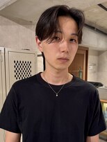 ハイプ マン 藤沢(HYPE MAN)&nbsp;フェザーパーマ毛流れパーマセンターパートニュアンス藤沢