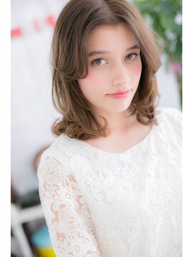 ミック 日暮里店(miq) 薫るフェミニンゆらぎミディ