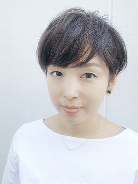 ルーファス 恵比寿 渋谷(Ruufus) 吉瀬美智子さん風大人ショート【Ruufus恵比寿渋谷】