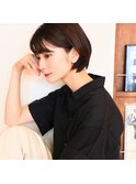 小顔ブランジュショートボブ〔表参道／青山　drop〕