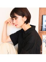 ドロップ(drop) 小顔ブランジュショートボブ〔表参道／青山　drop〕