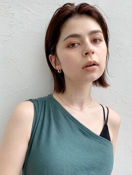 キラ 渋谷(KILLA) こなれ感と女性らしさをただよわせる大人ボブ!