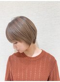 大人気!!くびれショートボブ/前田真吾