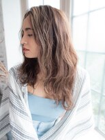 ヘアアンドリラクゼーション シャッセ(Hair&Relaxation SASE)&nbsp;ハイライト×ゆるウェーブ