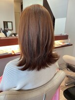 マーリャヘアー(mallia hair) くびれ外ハネミディアム