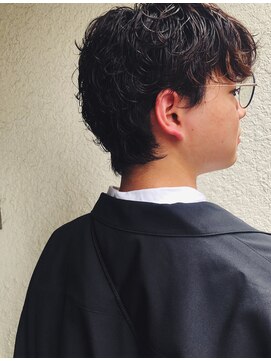 モロコ 神保町 小川町店(moloco) メンズニュアンスマッシュパーマコンマバング[神保町/淡路町]3