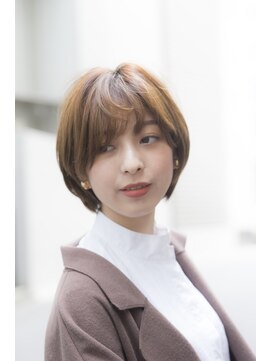 ミエルヘアーエスト 新宿店(mielhair est) お手入れ楽チンひし形ショート【新宿】