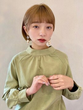 レイラバイアフロート 吉祥寺(Lila by afloat) すっきり耳掛けボブ【アフロート吉祥寺 緒方】