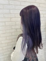 ビス ヘア アンド ビューティー 西新井店(Vis Hair＆Beauty)&nbsp;20代30代大人かわいいラベンダーインナーカラー