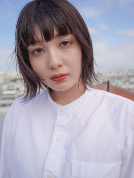 アルヴァ(ALVA) 大人の雰囲気な切りっぱなしボブ(那覇　新都心)